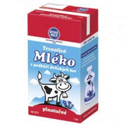 Mléko plnotučné 3.5% BOHEMILK